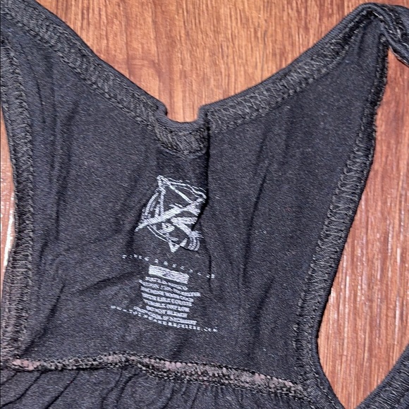 Multicolored Scoop Neck Sleeveless Tank Top - Picture 2 of 3